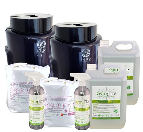 Gymitize gym equipment wipes - equipment,